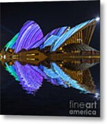 Abstract Of Sydney Opera House #2 Metal Print