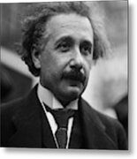 Albert Einstein, German-american #2 Metal Print