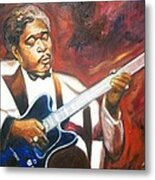 B.b King #2 Metal Print