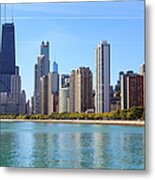Chicago Skyline #2 Metal Print