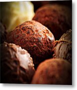 Chocolate Truffles 3 Metal Print