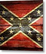 Confederate Flag 1 Metal Print