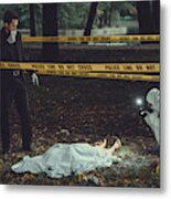 Crime Scene #2 Metal Print