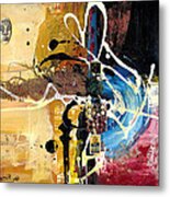 Cultural Abstractions - Martin Luther King Jr Metal Print