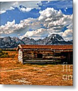 Cunningham Cabin Iii Metal Print