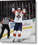 Florida Panthers V New York Islanders #2 Metal Print