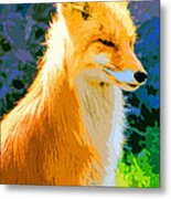 Fox #2 Metal Print