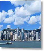 Hong Kong Skyline #2 Metal Print