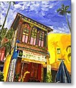 House Of The Rising Palms Metal Print