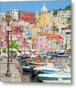 Italy, Procida Island, Corricella #2 Metal Print