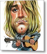 Kurt Cobain #2 Metal Print