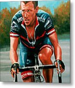 Lance Armstrong #1 Metal Print
