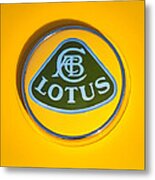 Lotus Emblem Metal Print