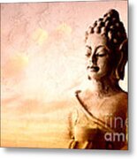 Meditating Buddha #2 Metal Print