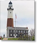 Montauk Lighthouse Long Island New York #2 Metal Print