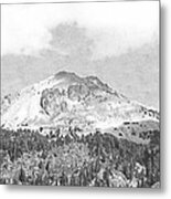 Mount Lassen #2 Metal Print