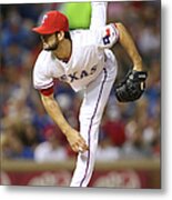 Oakland Athletics V Texas Rangers #2 Metal Print