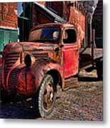 Old Rusty #1 Metal Print