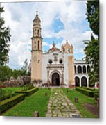 Oxtotipac Church And Monastery Mexico #2 Metal Print