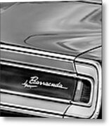 Plymouth Barracuda Taillight Emblem #2 Metal Print