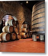 Porto Wine Cellar #2 Metal Print
