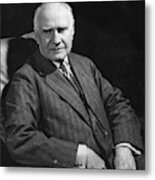 Portrait Of Walter Damrosch #2 Metal Print