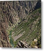 Pulpit Rock Overlook Black Canyon Of The Gunnison #2 Metal Print