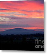 Slievenamon Sunset #2 Metal Print