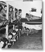 Soldiers On The Maginot Line #2 Metal Print
