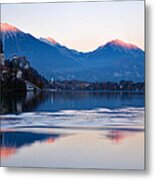 Sunset Over Lake Bled #2 Metal Print