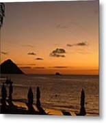 Sunset - St. Lucia #2 Metal Print