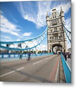 Tower Bridge In London #2 Metal Print