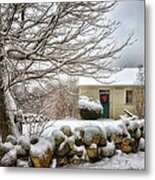 Winter Cabin #2 Metal Print