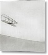 Wright Brothers Kitty Hawk Glider Metal Print
