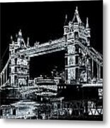 Tower Bridge Art #20 Metal Print