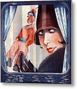 1920s France La Vie Parisienne Magazine #234 Metal Print