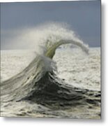 Waves In The Pacific Ocean, San Pedro #24 Metal Print