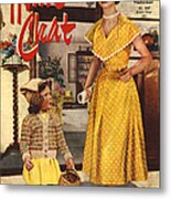 1950s Uk Home Chat Magazine Cover #25 Metal Print