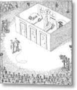 New Yorker September 26th, 2005 Metal Print