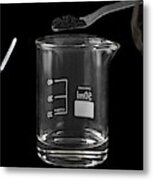 Decomposition Of Hydrogen Peroxide #3 Metal Print