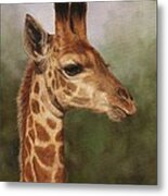 Giraffe #1 Metal Print