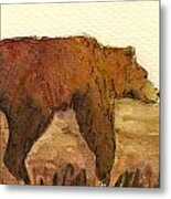 Grizzly Bear #3 Metal Print