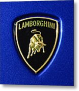 Lamborghini Emblem #3 Metal Print