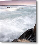 Rocky Coast Kejimkujik Np Nova Scotia #3 Metal Print