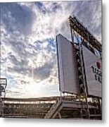 Target Field Sunset #3 Metal Print