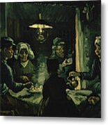 The Potato Eaters  #3 Metal Print