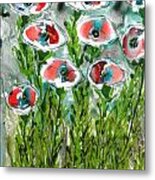 Zenmoksha Flowers #3089 Metal Print