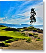 #15 At Chambers Bay Golf Course - Location Of The 2015 U.s. Open Tournament #15 Metal Print