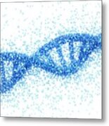 Dna Molecule #4 Metal Print