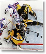 New York Rangers V Pittsburgh Penguins #4 Metal Print